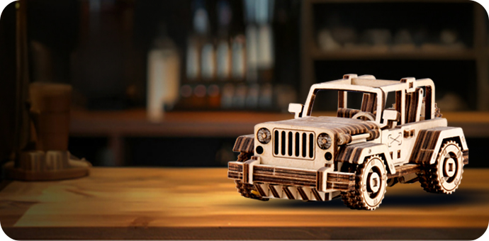 3D Wooden Puzzle